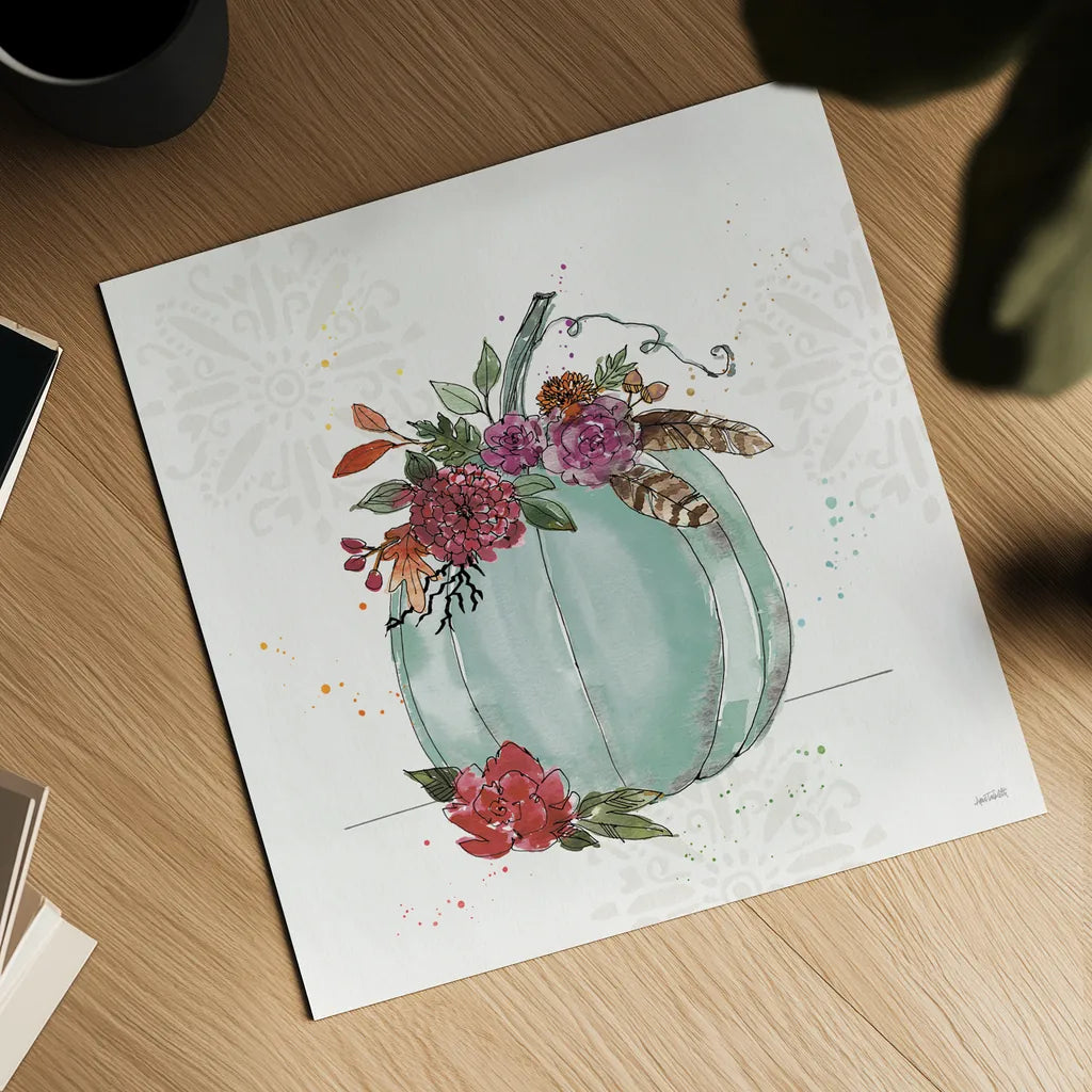 Spooky Style X by Anne Tavoletti. Shown as a detailed flat fine art print, highlighting archival giclee quality. Available as an archival giclee rolled canvas, fine art paper, or poster print. SKU 66292a.