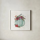Spooky Style X by Anne Tavoletti. Shown in a crisp white glass frame for a clean and minimalist style. Available as an archival giclee rolled canvas, fine art paper, or poster print. SKU 66292a.