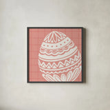 Spring Delight VII by Anne Tavoletti. Shown in a sleek black glass frame for a contemporary gallery look. Available as an archival giclee rolled canvas, fine art paper, or poster print. SKU 92086a.