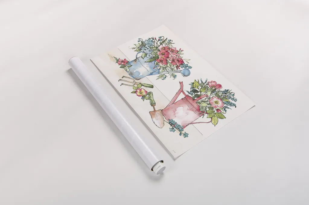 Spring Season I by Anne Tavoletti. shown as a rolled paper print. Available as archival giclee rolled canvas, fine art paper, or poster print. SKU 78437i.