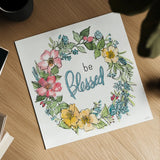 Spring Season IX by Anne Tavoletti. Shown as a detailed flat fine art print, highlighting archival giclee quality. Available as an archival giclee rolled canvas, fine art paper, or poster print. SKU 78445a.