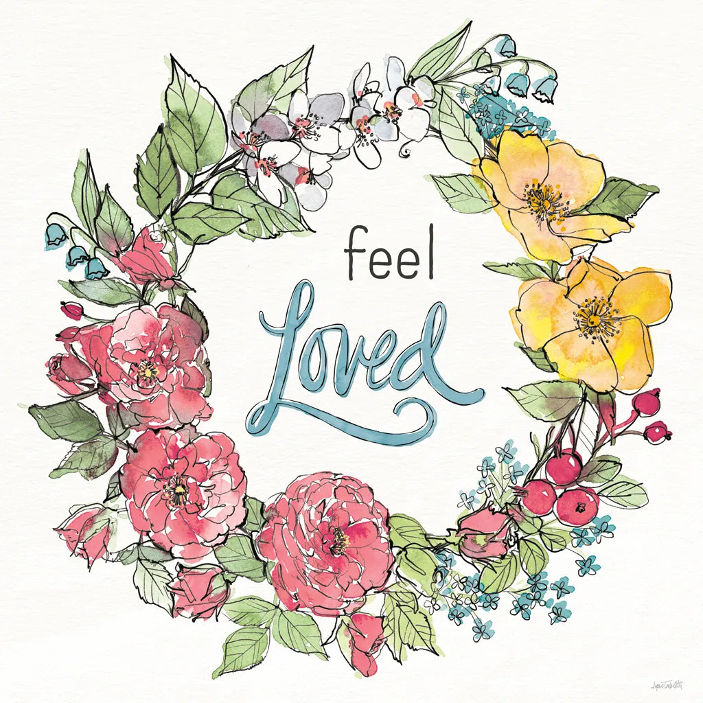 Spring Season VIII by Anne Tavoletti. SKU 78444a. Archival Giclee Fine art print for wall decor.