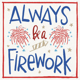 Star Spangled Sayings IV by Anne Tavoletti. SKU 85907a. Archival Giclee Fine art print for wall decor.