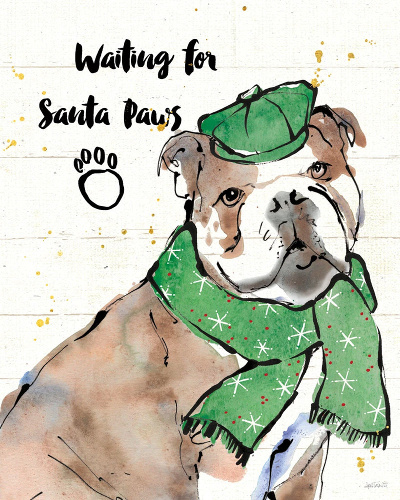 Strike a Paws I - Santa Paws by Anne Tavoletti