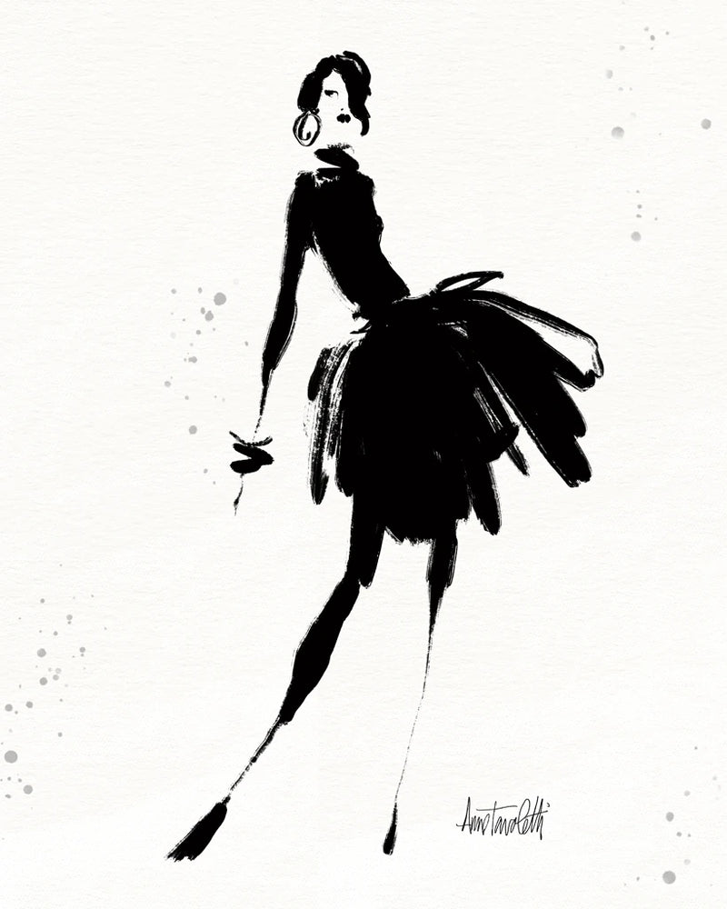 Style Sketches III by Anne Tavoletti