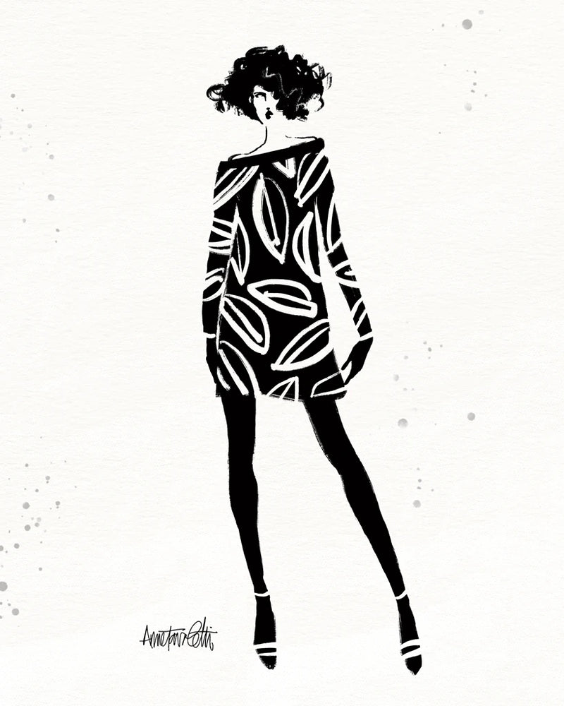 Style Sketches IV by Anne Tavoletti