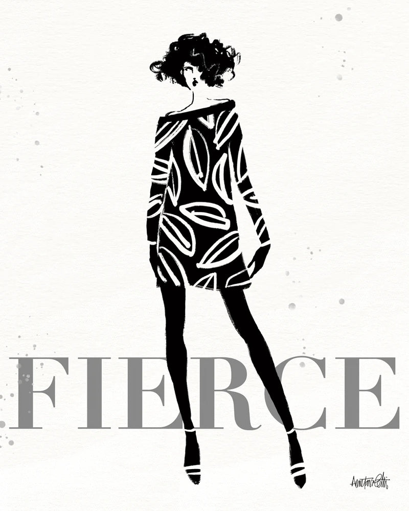 Style Sketches IV Fierce by Anne Tavoletti