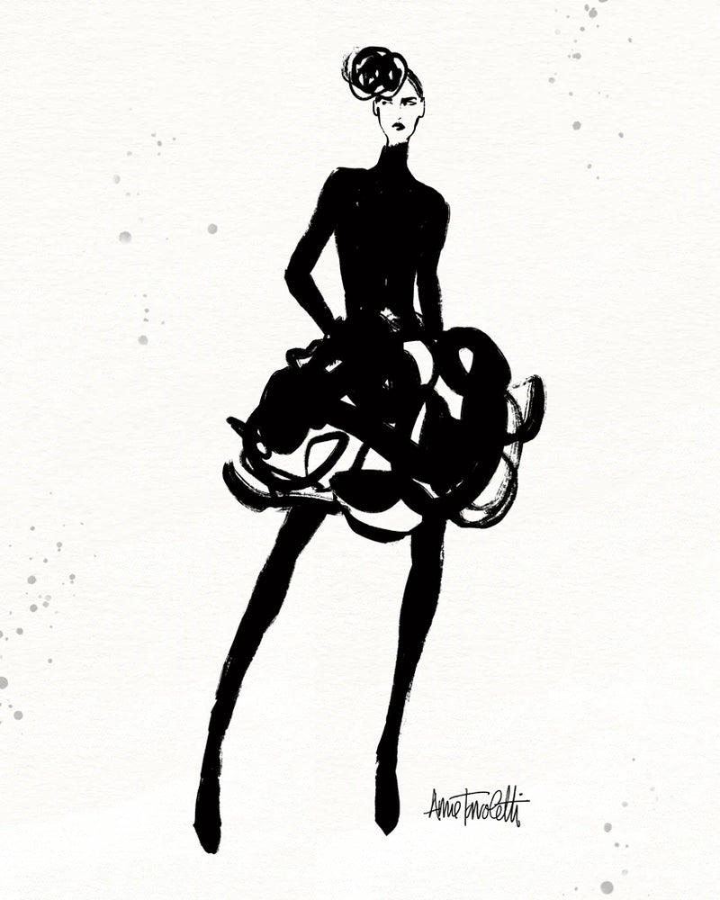 Style Sketches VI by Anne Tavoletti