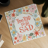 Stylish Sayings I by Anne Tavoletti. Shown as a detailed flat fine art print, highlighting archival giclee quality. Available as an archival giclee rolled canvas, fine art paper, or poster print. SKU 101504a.