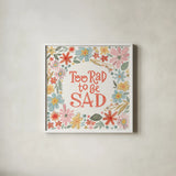 Stylish Sayings I by Anne Tavoletti. Shown in a crisp white glass frame for a clean and minimalist style. Available as an archival giclee rolled canvas, fine art paper, or poster print. SKU 101504a.