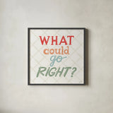 Stylish Sayings VII by Anne Tavoletti. Shown in a sleek black glass frame for a contemporary gallery look. Available as an archival giclee rolled canvas, fine art paper, or poster print. SKU 101510a.