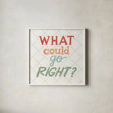 Stylish Sayings VII by Anne Tavoletti. Shown in a crisp white glass frame for a clean and minimalist style. Available as an archival giclee rolled canvas, fine art paper, or poster print. SKU 101510a.