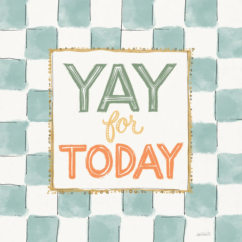 Stylish Sayings X by Anne Tavoletti. SKU 101513a. Archival Giclee Fine art print for wall decor.