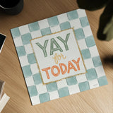 Stylish Sayings X by Anne Tavoletti. Shown as a detailed flat fine art print, highlighting archival giclee quality. Available as an archival giclee rolled canvas, fine art paper, or poster print. SKU 101513a.