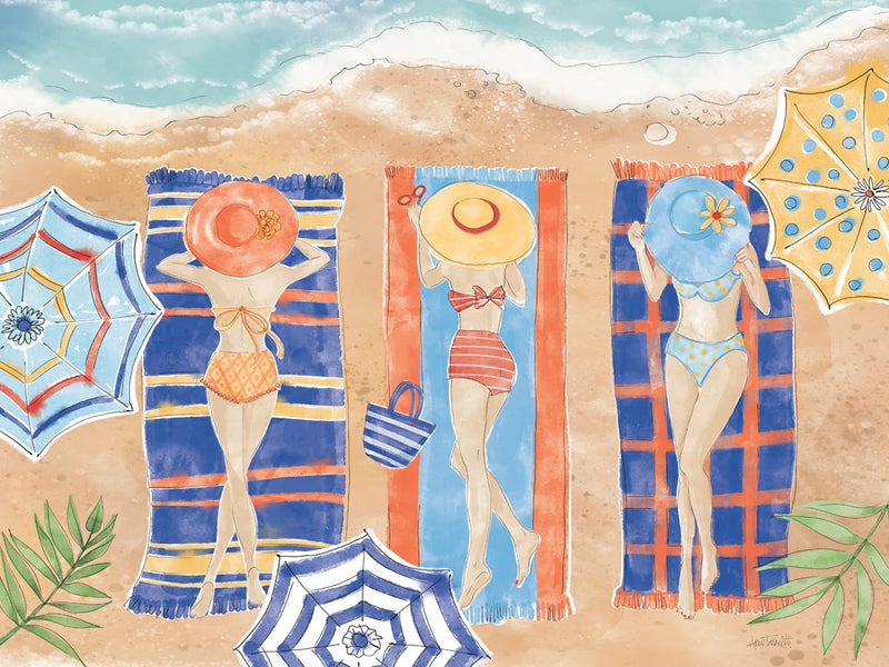 Sunkissed I Beach by Anne Tavoletti