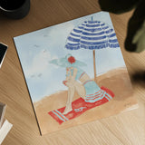 Sunkissed V by Anne Tavoletti. Shown as a detailed flat fine art print, highlighting archival giclee quality. Available as an archival giclee rolled canvas, fine art paper, or poster print. SKU 104205a.