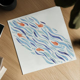 Sunkissed VII by Anne Tavoletti. Shown as a detailed flat fine art print, highlighting archival giclee quality. Available as an archival giclee rolled canvas, fine art paper, or poster print. SKU 104207a.