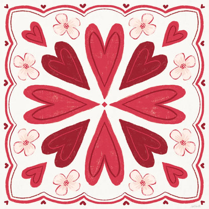 Sweet Hearts IV by Anne Tavoletti. SKU 96256a. Archival Giclee Fine art print for wall decor.