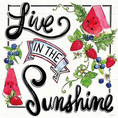 Sweet Summer II by Anne Tavoletti. SKU 86736a. Archival Giclee Fine art print for wall decor.