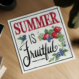 Sweet Summer IV by Anne Tavoletti. Shown as a detailed flat fine art print, highlighting archival giclee quality. Available as an archival giclee rolled canvas, fine art paper, or poster print. SKU 86738a.
