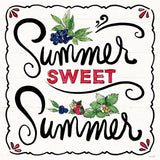 Sweet Summer V by Anne Tavoletti. SKU 86739a. Archival Giclee Fine art print for wall decor.