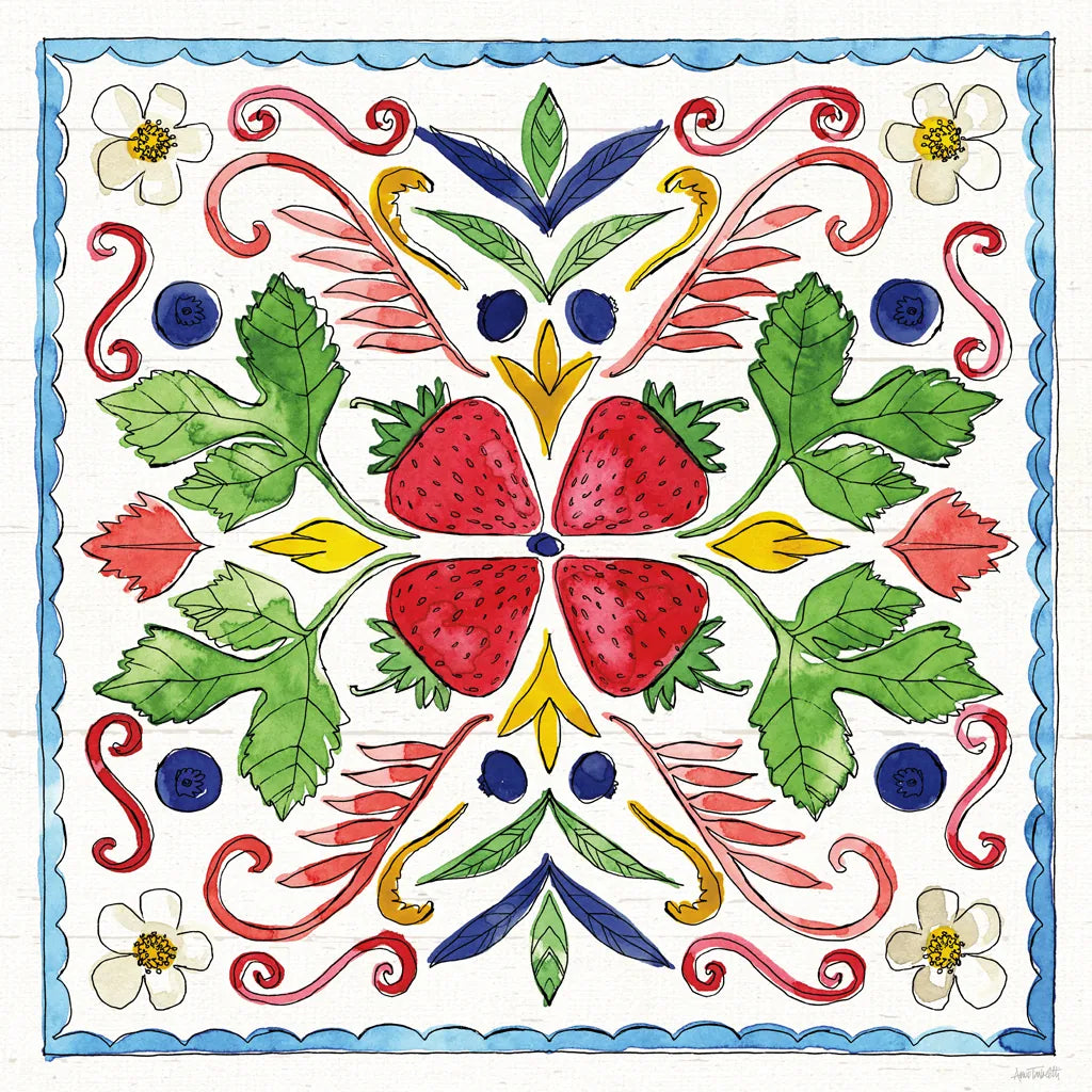 Sweet Summer X by Anne Tavoletti. SKU 86744a. Archival Giclee Fine art print for wall decor.