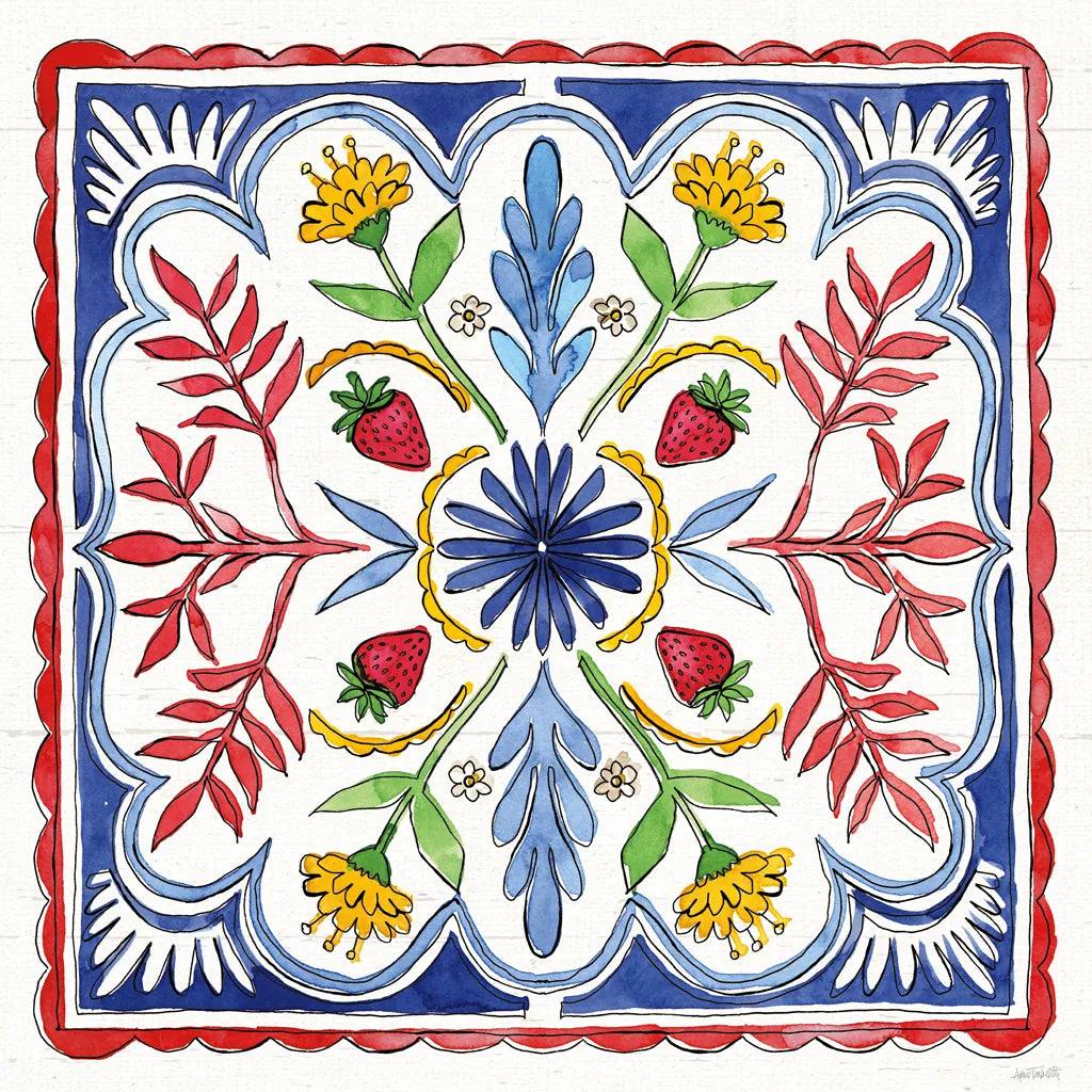 Sweet Summer XI by Anne Tavoletti. SKU 86745a. Archival Giclee Fine art print for wall decor.