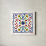 Sweet Summer XI by Anne Tavoletti. Shown in a crisp white glass frame for a clean and minimalist style. Available as an archival giclee rolled canvas, fine art paper, or poster print. SKU 86745a.