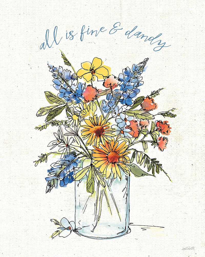 Texas Bluebonnet II by Anne Tavoletti