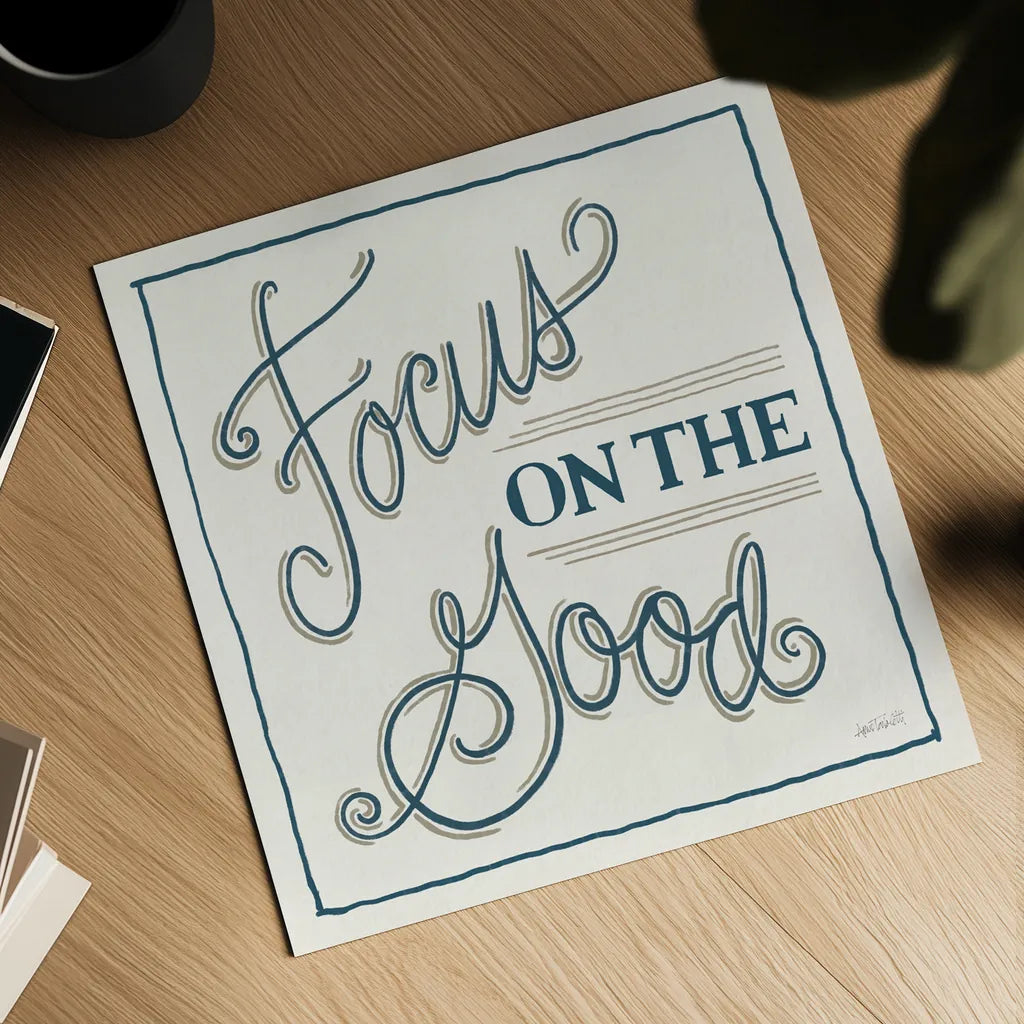 The Good I by Anne Tavoletti. Shown as a detailed flat fine art print, highlighting archival giclee quality. Available as an archival giclee rolled canvas, fine art paper, or poster print. SKU 64946a.