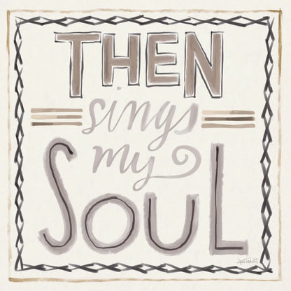 Then Sings I by Anne Tavoletti. SKU 63190a. Archival Giclee Fine art print for wall decor.