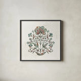 Tones of the Season I by Anne Tavoletti. Shown in a sleek black glass frame for a contemporary gallery look. Available as an archival giclee rolled canvas, fine art paper, or poster print. SKU 97196a.