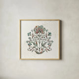 Tones of the Season I by Anne Tavoletti. Shown in a natural wood glass frame for a timeless modern aesthetic. Available as an archival giclee rolled canvas, fine art paper, or poster print. SKU 97196a.
