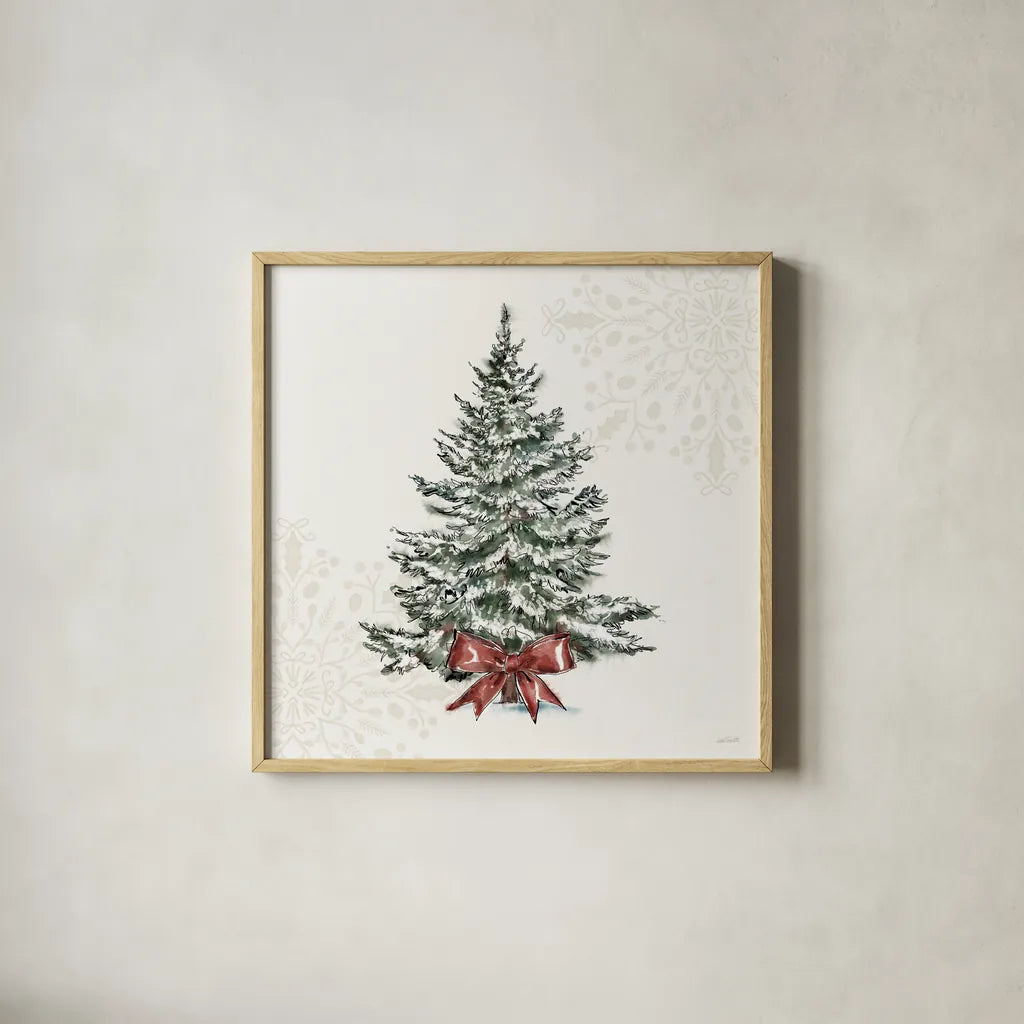 Tones of the Season III by Anne Tavoletti. Shown in a natural wood glass frame for a timeless modern aesthetic. Available as an archival giclee rolled canvas, fine art paper, or poster print. SKU 97198a.
