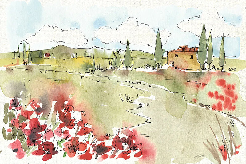 Tuscan Elegance II by Anne Tavoletti. SKU 31918i. Archival Giclee Fine art print for wall decor.