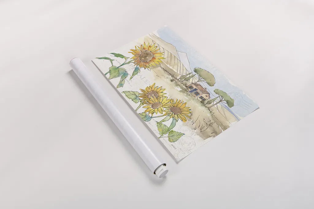 Tuscan Elegance III by Anne Tavoletti. shown as a rolled paper print. Available as archival giclee rolled canvas, fine art paper, or poster print. SKU 31919i.