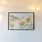 Tuscan Elegance IV by Anne Tavoletti. shown as a paper print in a black flame. Available as a archival giclee rolled canvas, fine art paper, or poster print. SKU 31920i.