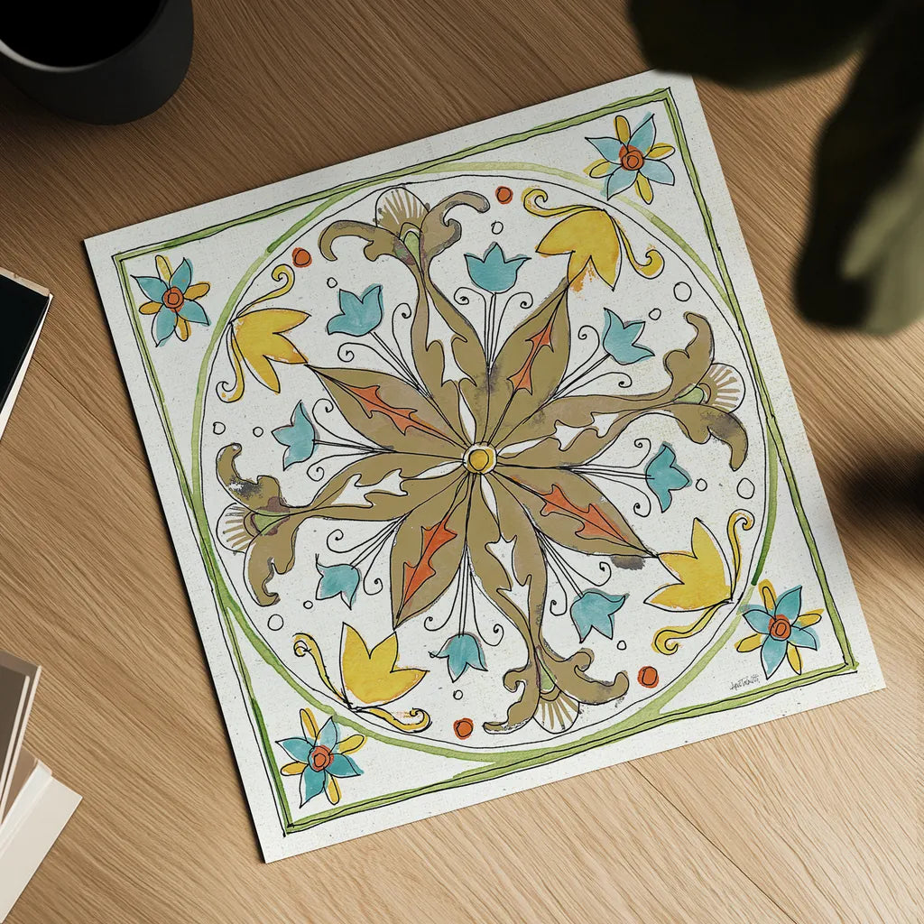 Tuscan Elegance VIII by Anne Tavoletti. Shown as a detailed flat fine art print, highlighting archival giclee quality. Available as an archival giclee rolled canvas, fine art paper, or poster print. SKU 31924a.