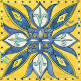 Tuscan Sun Tiles II Color by Anne Tavoletti. SKU 15614a. Archival Giclee Fine art print for wall decor.