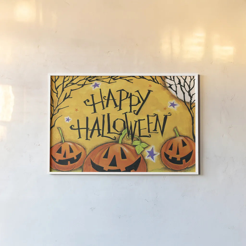 Twig Tree v2 by Anne Tavoletti. shown as a paper print in a white frame. Available as a archival giclee rolled canvas, fine art paper, or poster print. SKU 56633i.