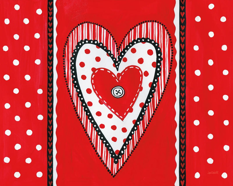 Valentine Collage by Anne Tavoletti