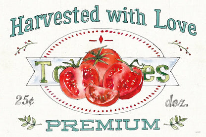 Veggie Market I by Anne Tavoletti. SKU 52614i. Archival Giclee Fine art print for wall decor.