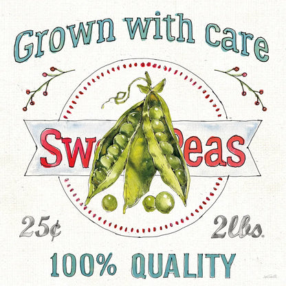 Veggie Market IV by Anne Tavoletti. SKU 52617a. Archival Giclee Fine art print for wall decor.