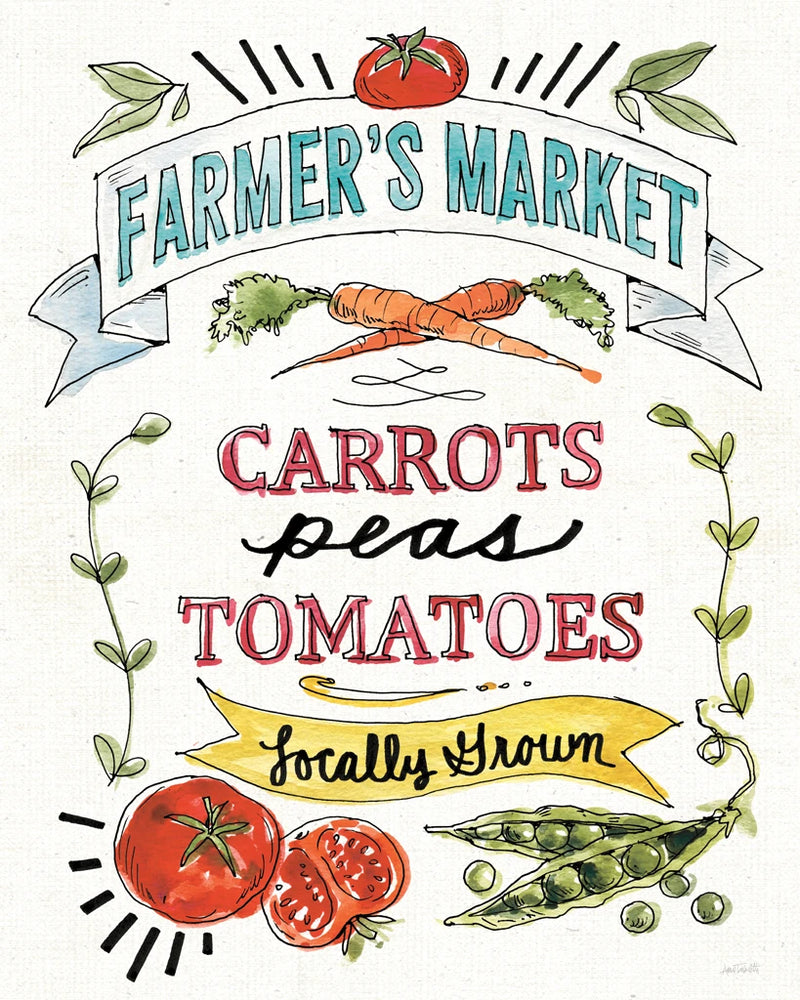 Veggie Market VI by Anne Tavoletti