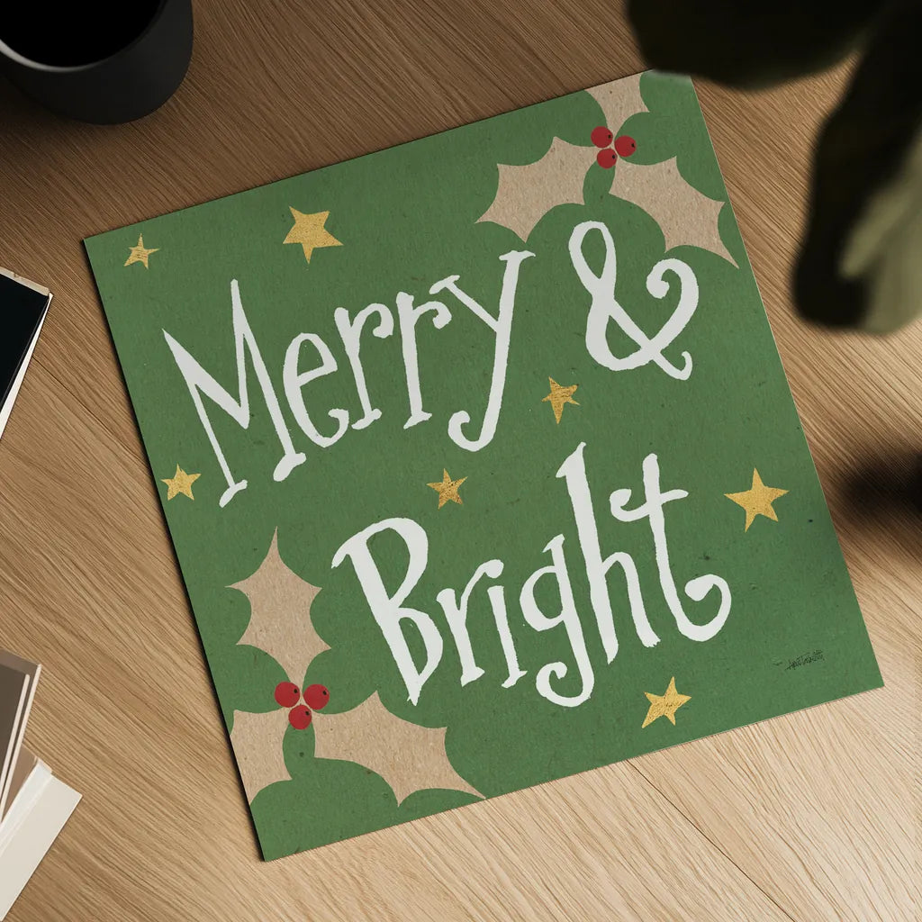 Vintage St Nick V Bright by Anne Tavoletti. Shown as a detailed flat fine art print, highlighting archival giclee quality. Available as an archival giclee rolled canvas, fine art paper, or poster print. SKU 37707a.