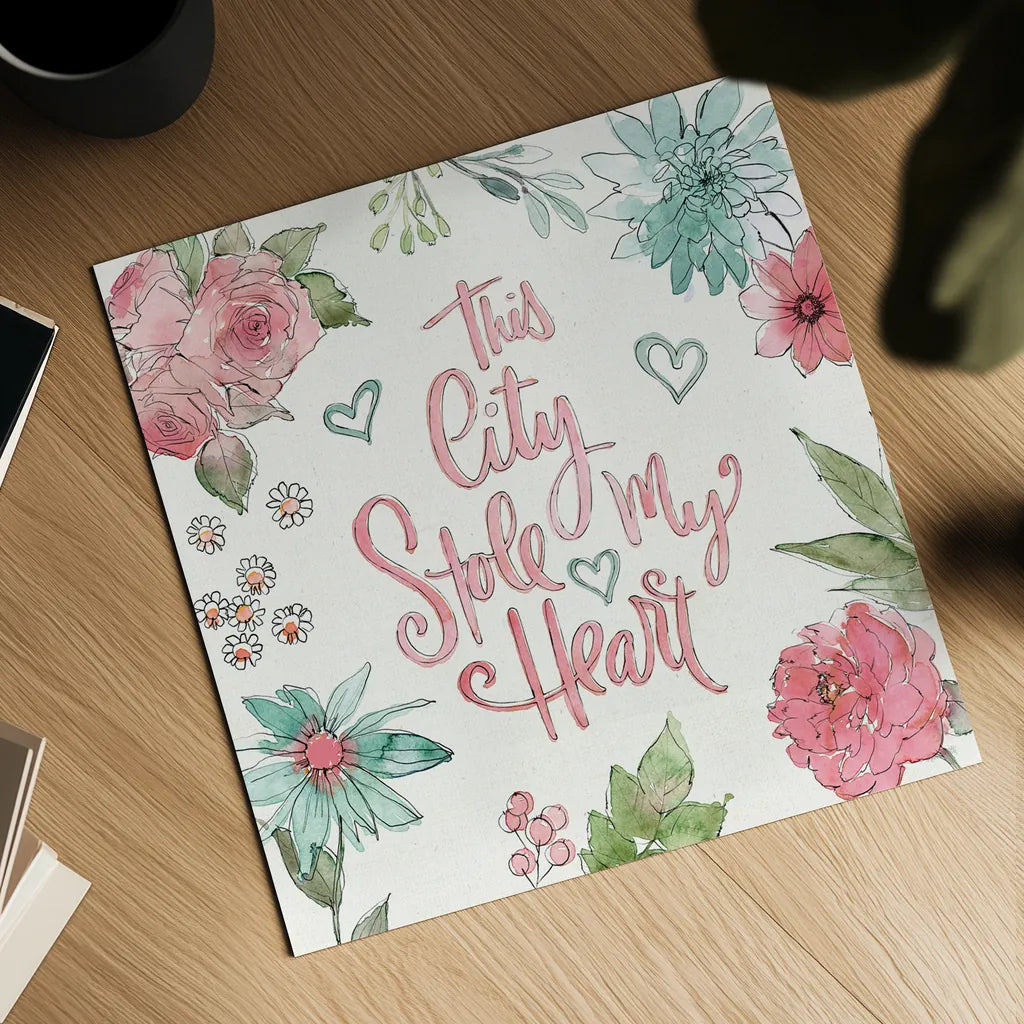 Vintage Travel IX by Anne Tavoletti. Shown as a detailed flat fine art print, highlighting archival giclee quality. Available as an archival giclee rolled canvas, fine art paper, or poster print. SKU 82097a.