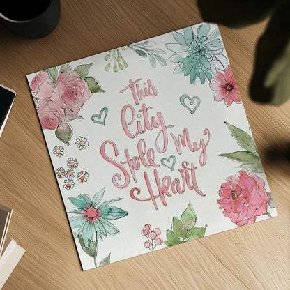 Vintage Travel IX by Anne Tavoletti. Shown as a detailed flat fine art print, highlighting archival giclee quality. Available as an archival giclee rolled canvas, fine art paper, or poster print. SKU 82097a.