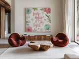 Vintage Travel VIII by Anne Tavoletti. Shown as extra-large giant wall art in a modern living room. Available as an archival giclee rolled canvas, fine art paper, or poster print. SKU 82096a.