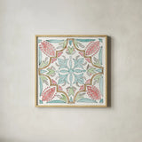 Vintage Travel X by Anne Tavoletti. Shown in a natural wood glass frame for a timeless modern aesthetic. Available as an archival giclee rolled canvas, fine art paper, or poster print. SKU 82098a.