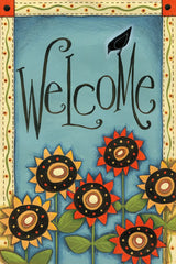 Welcome Crow by Anne Tavoletti. SKU 26562h. Archival Giclee Fine art print for wall decor.